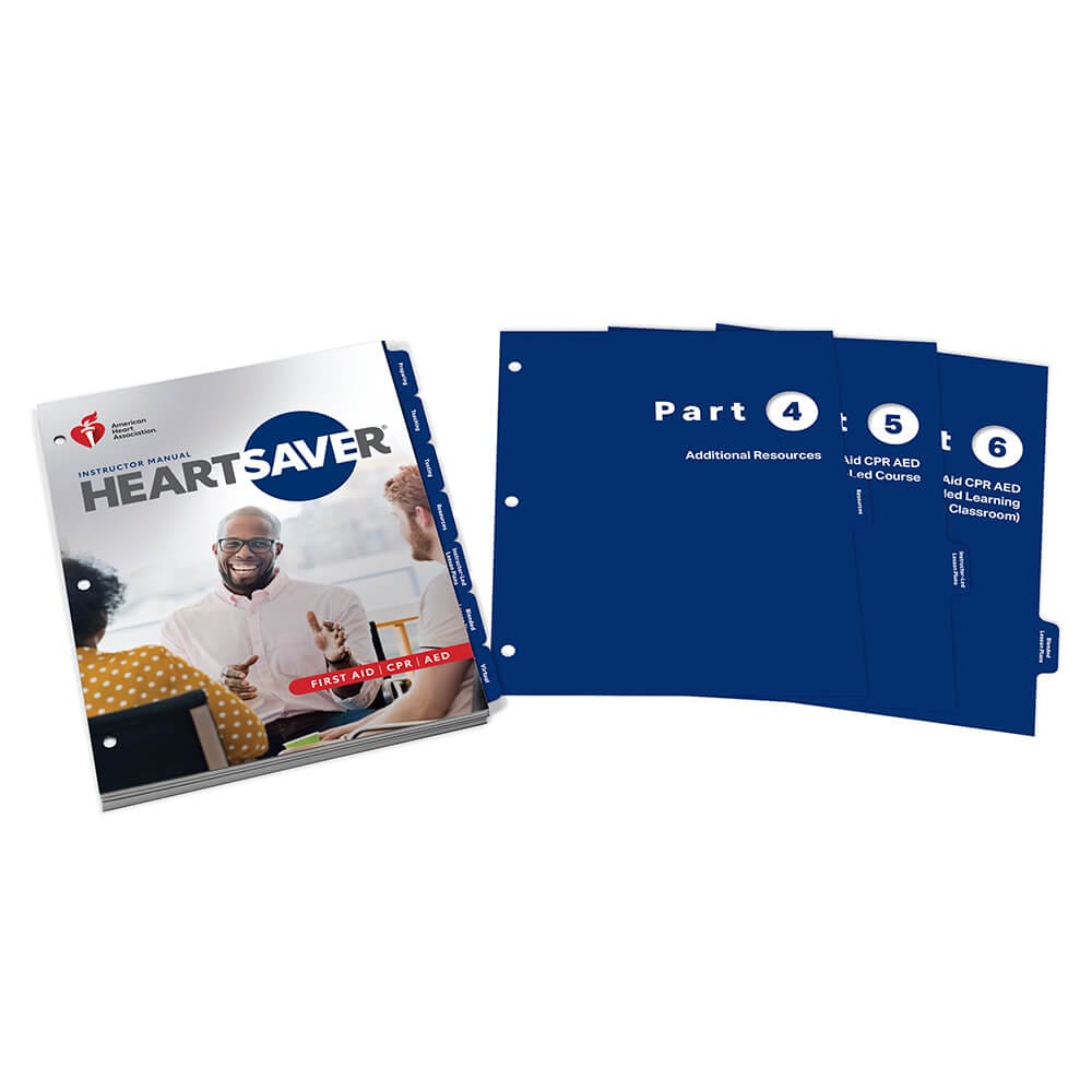 Aha Heartsaver First Aid Cpr Aed Instructor Manual Shop Vitali