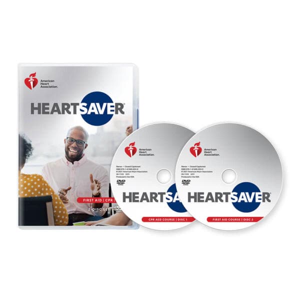 AHA Heartsaver® First Aid CPR AED DVD Set