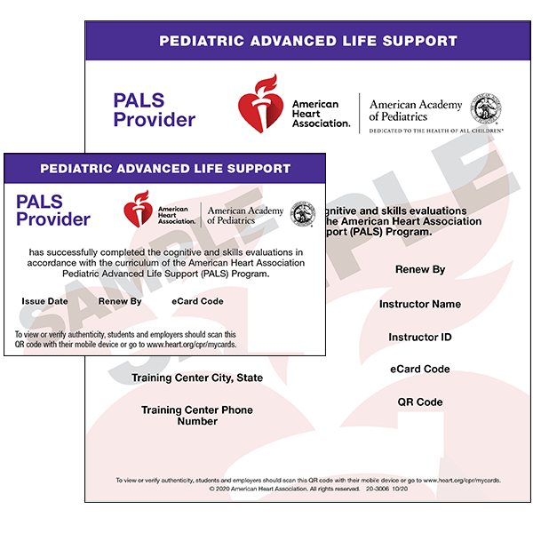 pals provider ecard