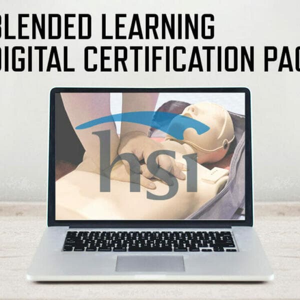 HSI Adult & Infant: CPR & AED | Blended Digital Certification Card Pack | 2020 (G20)