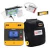 LIFEPAK 1000 Graphical Display w/carry case, battery & electrodes.
