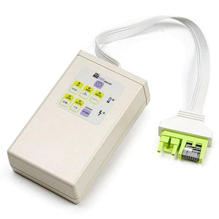 "ZOLL AED Simulator Designed to be used with AED 3, AED Plus and/or AED Pro"